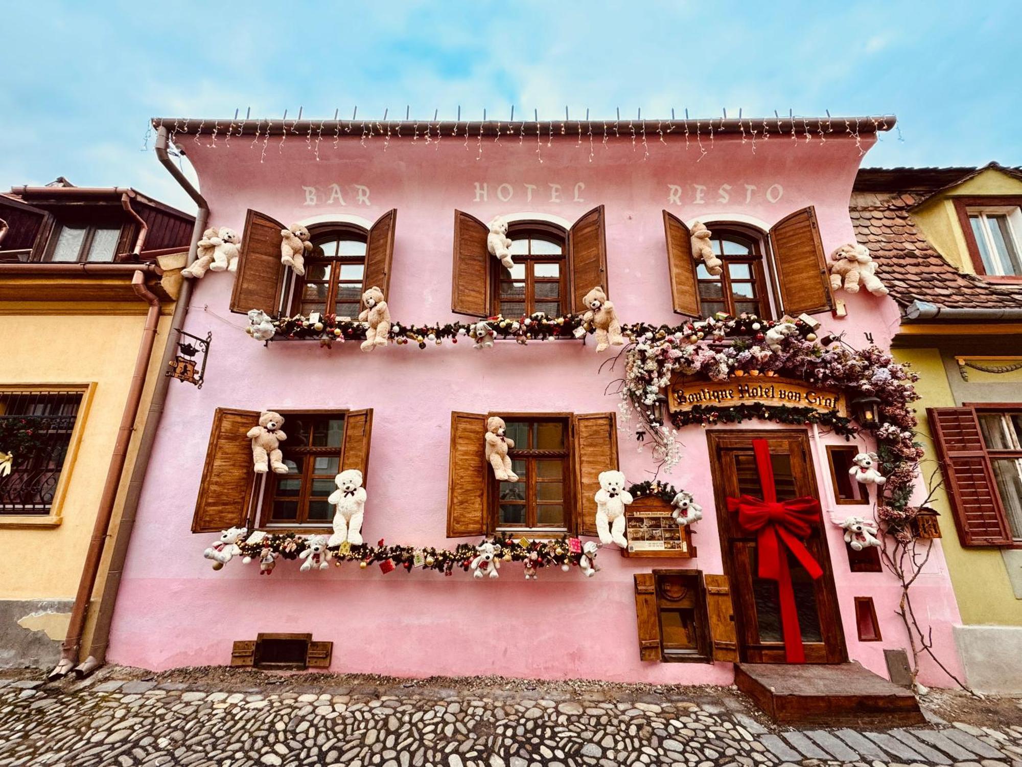 Boutique Hotel Von Graf Sighisoara Luaran gambar