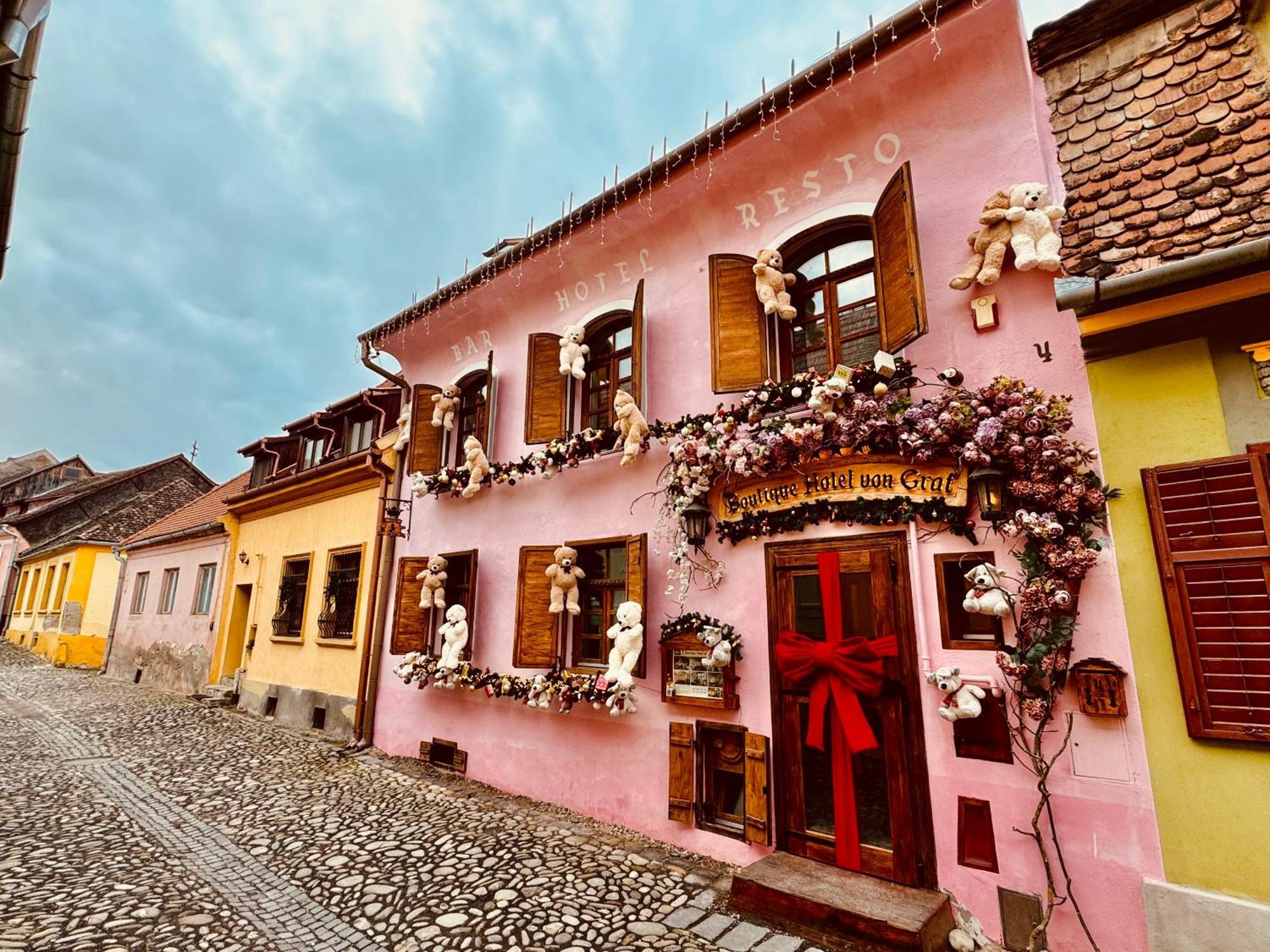 Boutique Hotel Von Graf Sighisoara Luaran gambar
